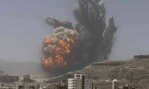 سعودی قیادت والی اتحاد افواج کے فضائی حملے میں یمن کے 22 افراد مارے گئے