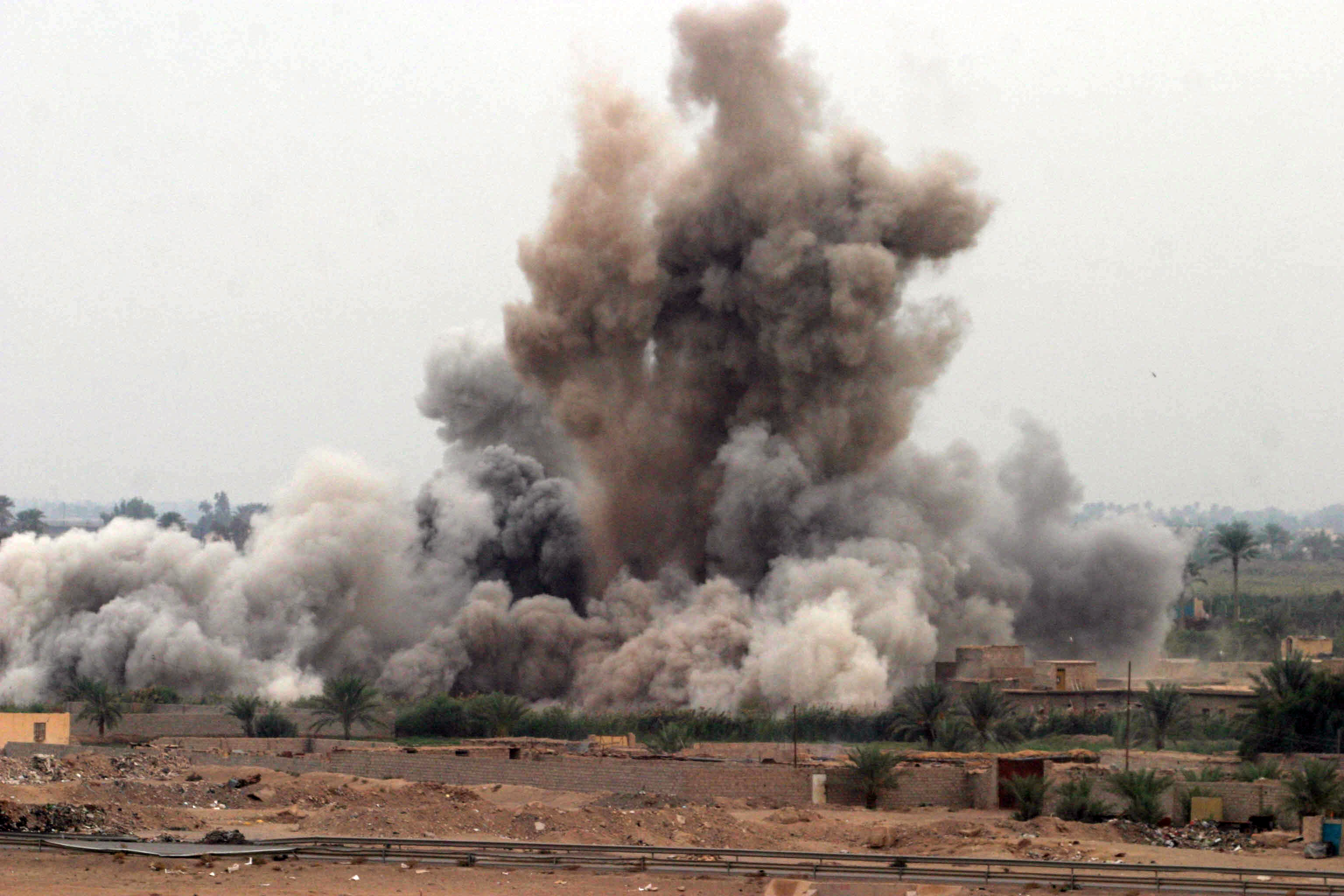 امریکی حملے میں عراق میں آئی ایس کمان سینٹر تباہ