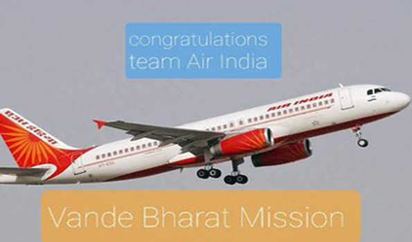 سنگاپور سے ہندوستانیوں کولےکر دہلی پہنچا ایئر انڈیا کا طیارہ