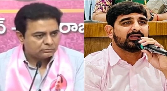 کے ٹی آر نے کوشک ریڈی کے خلاف فوجداری کیس کی مذمت کی