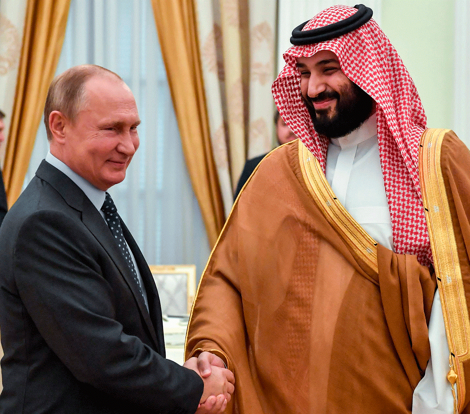 سعودی ولی عہد روس کے دورے پر