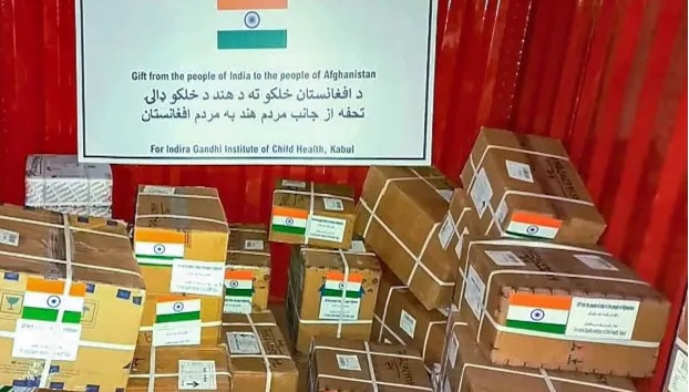 ہندوستان نے افغانستان کو طبی سامان کی کھیپ بھیجی