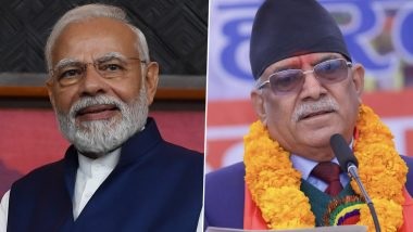 مودی نے نیپال کے نئے وزیر اعظم پرچنڈ کو مبارکباد دی