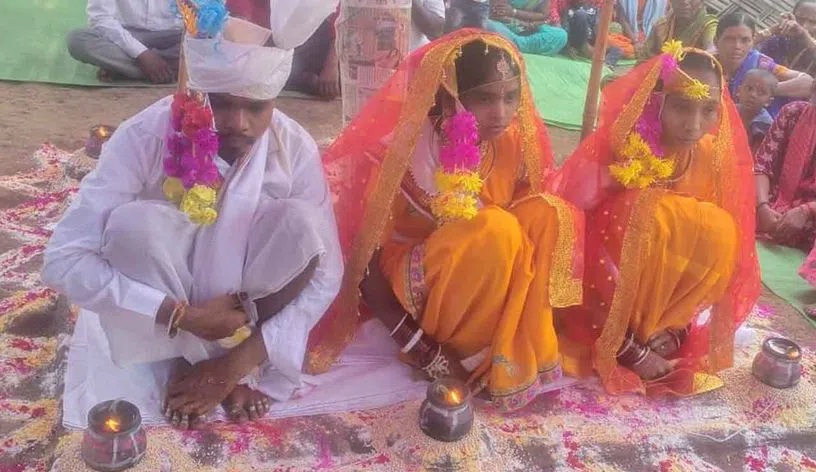 آصف آباد : قبائلی شخص کا  دو خواتین سے محبت ،ایک ہی تقریب میں دونوں سے شادی کر لی