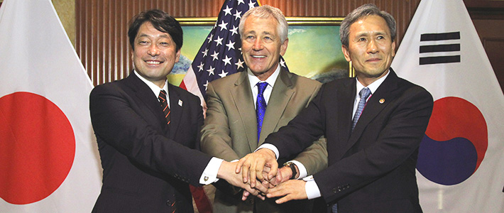 شمالی کوریا معاملہ:امریکہ،جاپان اور جنوبی کوریا کے درمیان اتفاق