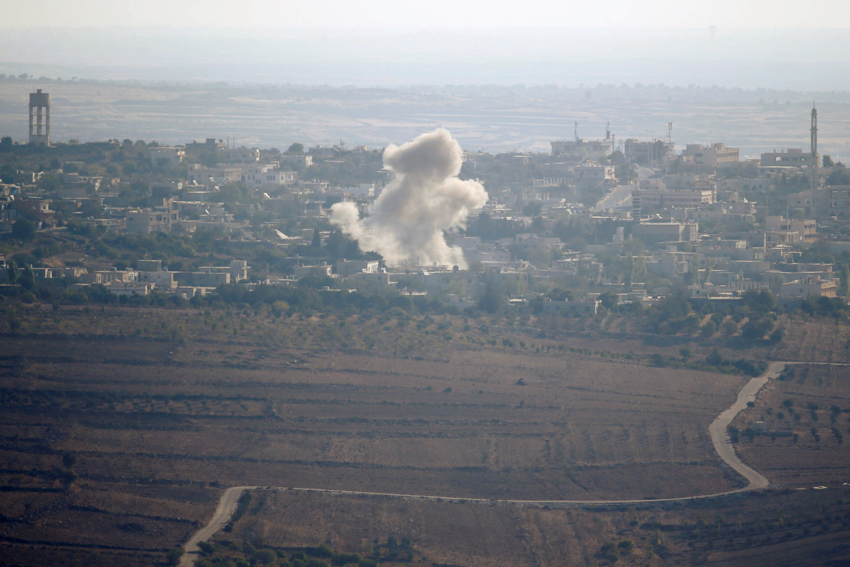 اسرائیل کا ملک شام پر فضائی حملہ