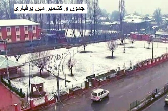 جموں و کشمیر میں برفباری، اگلے چند دنوں تک بارش اور برف گرنا جاری رہے گا