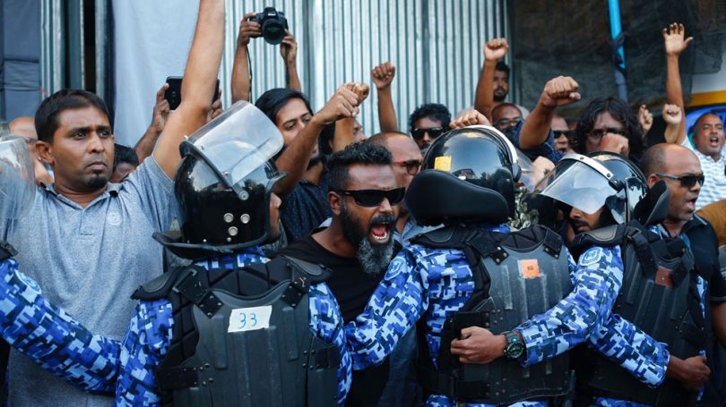 مالدیپ اپنے بحران کو حل کرنے میں کا اہل: چین