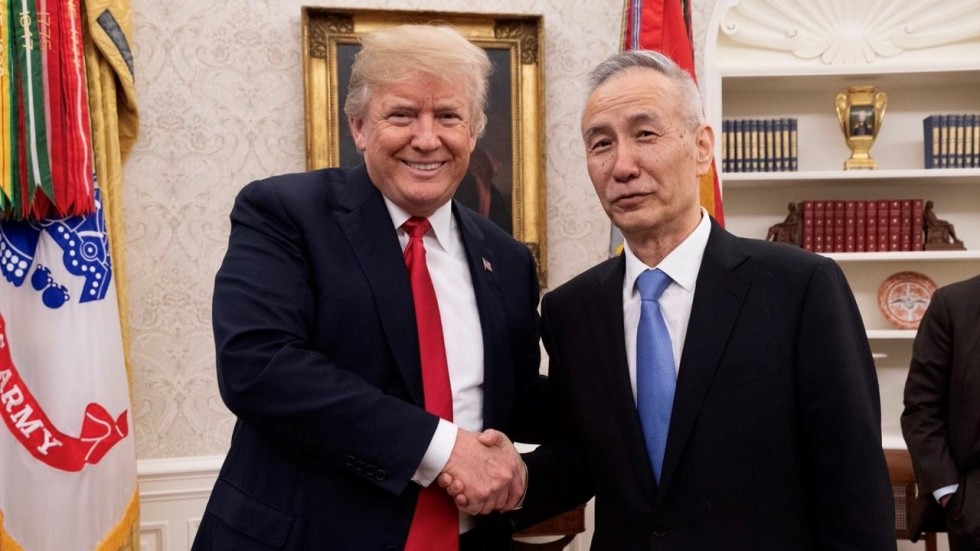  چینی نائب وزیر اعظم کی امریکی صدر ڈونالڈ ٹرمپ سے ملاقات