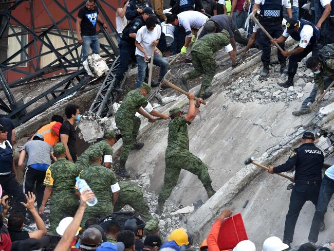 میکسیکو میں زلزلہ کے  شدید جھٹکے، کئی عمارتیں منہدم،  138 افراد ہلاک