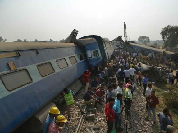 کانپور دیہات میں پھر ریل حادثہ، اجمیر-سیالدہ ایکسپریس ہوئی بےپٹري