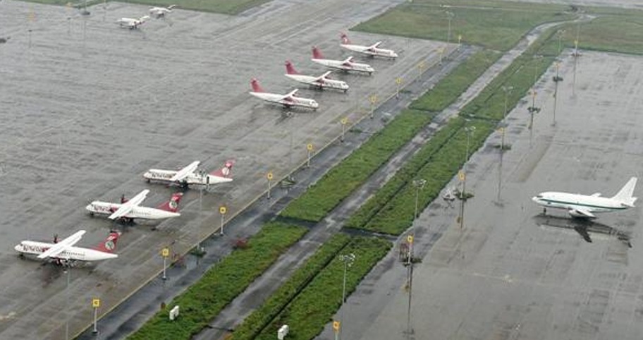 بھاری بارش کے بعد پورٹ بلیئر ہوائی اڈہ بند، ہوائی خدمات ٹھپ