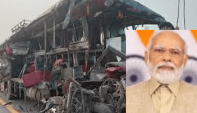 اناؤ حادثے پرمودی کا اظہار افسوس، مرنے والوں کو دو-دو لاکھ اور زخمیوں کو 50 ہزار روپئےدینے کا اعلان